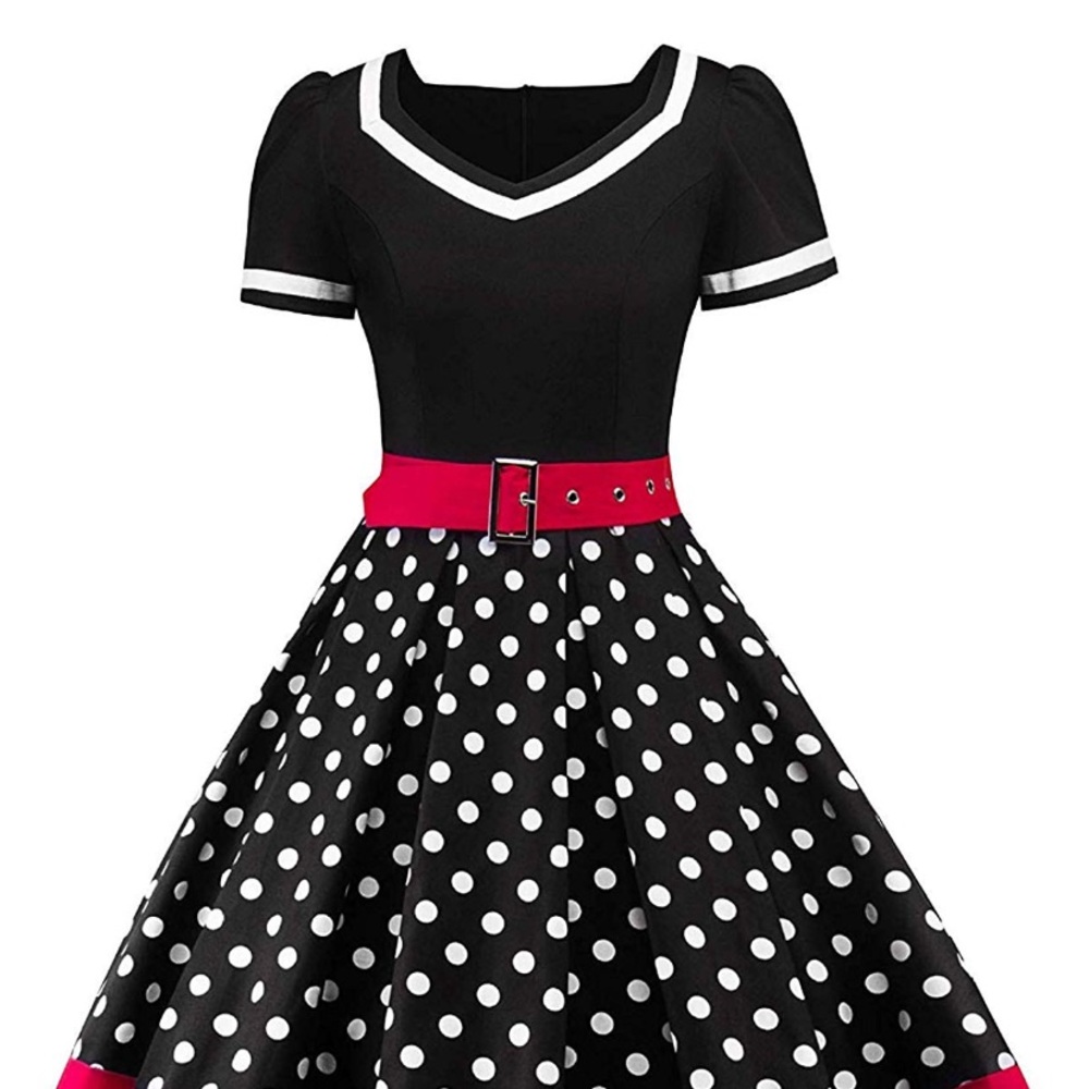 Pin Up Polka Dot Party Dress!